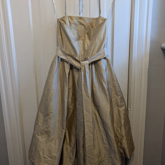 George Evening Silk Evening Dress - Picture 7 of 10